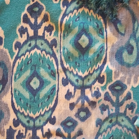 Ruby Rd Petite Aztec Print w/threading & stud Sml - Picture 3 of 5